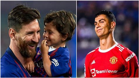 Interesting Coincidence As Lionel Messi Opens Up on How One of His Sons ‘Behaves Like Cristiano ...