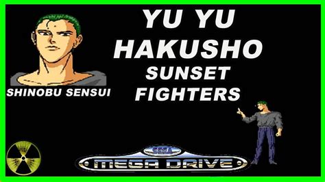 YuYu Hakusho Sunset Fighters Shinobu Sensui YouTube