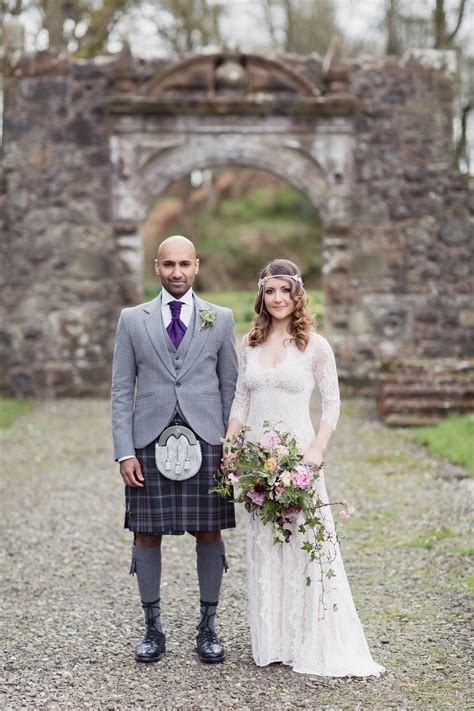 Tartan Wedding Dress