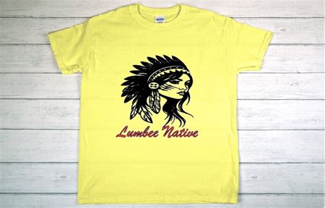 Indigenous Woman Lumbee Native Native American T Shirt T