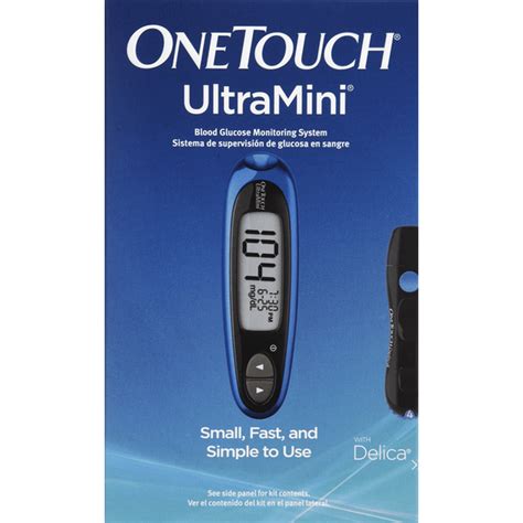 Onetouch Blood Glucose Monitoring System Each Delivery Or Pickup