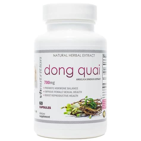 Buy Dong Quai 700 Mg Extract Capsules 4 1 Angelica Sinensis Root