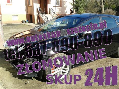 Skup aut powypadkowych Rymań tel 537 890 890 24h