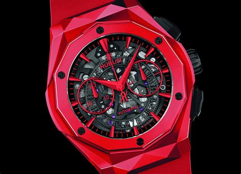 Hublot X Richard Orlinkski Classic Fusion Chronograph Orlinski Red Ceramic Watch