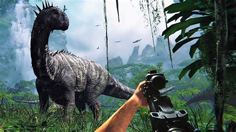 Ferocious Gameplay Trailer K New Fps Dinosaur Game Youtube