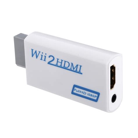 Wii To HDMI Wii 2 HDMI Converter Full HD 1080P Adapter 3 5mm Audio