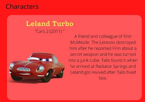 Characters Leland Turbo By Ernie96 On Deviantart