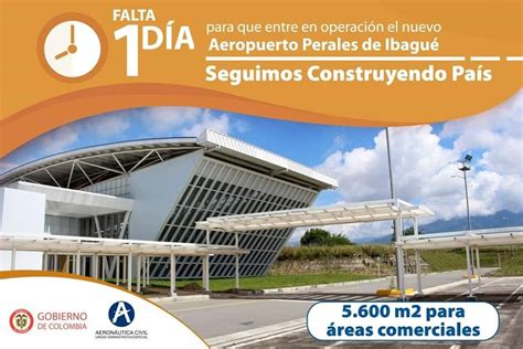 Aeropuerto perales de Ibagué on Twitter BuenasNoticias El nuevo