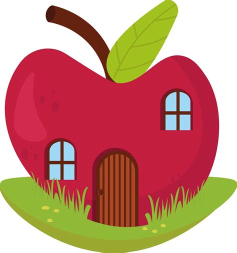 Fairy Mushroom House Clipart 20821410 Vector Art at Vecteezy