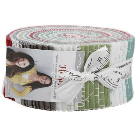 Moda Flourish Jelly Roll By Natalia And Kathleen 10910jr Emerald City Fabrics