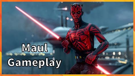 Mandalore Maul Gameplay Star Wars Battlefront Youtube