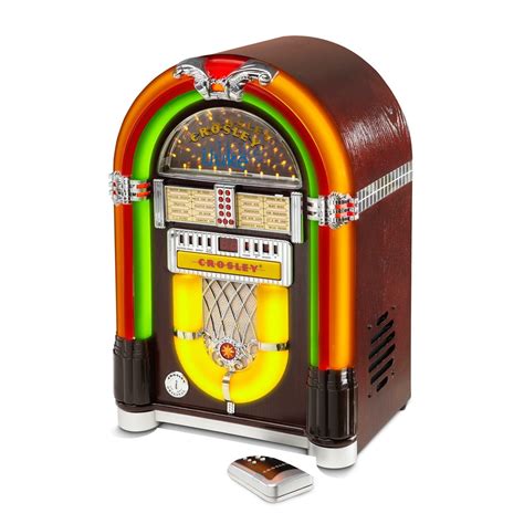 Crosley Tabletop Jukebox With Cd Player And Bluetooth From Sportys