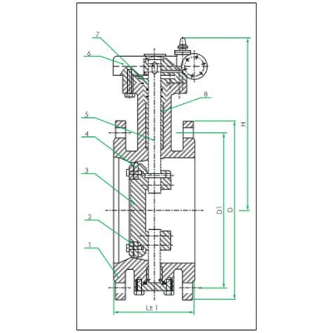 Tek Double Flange Butterfly Valve Tek Valve M Sdn Bhd