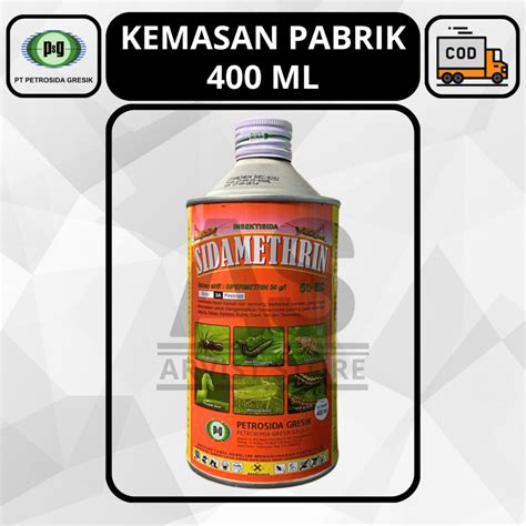 Jual Insektisida SIDAMETHRIN 50 EC 400 ML Pembaasmi Ulat Grayak Lalat