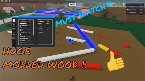 Lumber Tycoon 2 How To Mod Wood Using Zypher Script YouTube