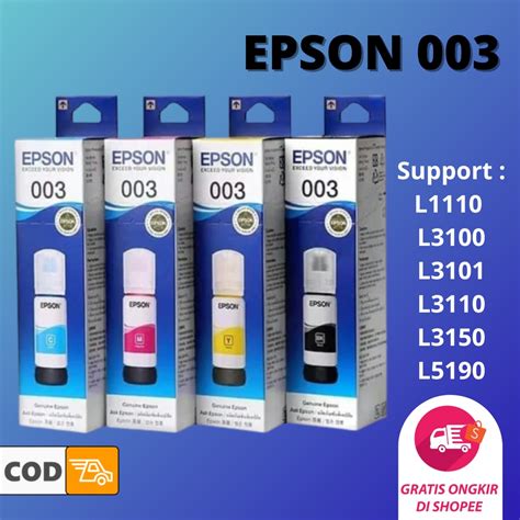 Jual Tinta Epson Untuk Printer Epson Tipe L L L L