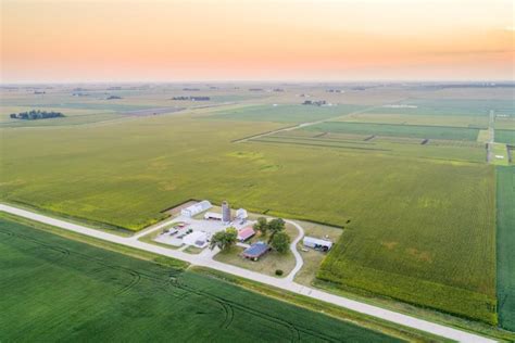 Aerial Farm Photography Dallas Center Iowa Vertigo Photo