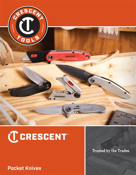 Crescent Pocket Knives Brochure | Crescent Tools