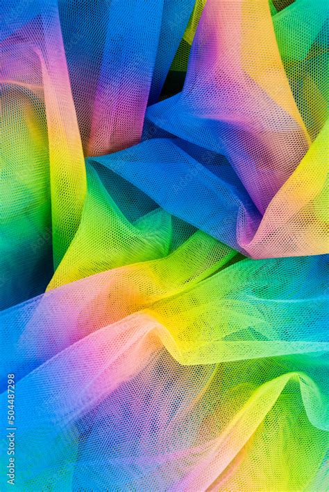 multi colored fabric close  stock photo adobe stock