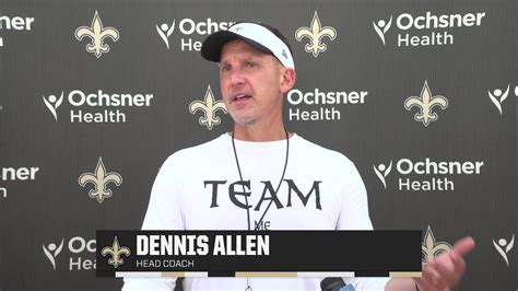 Dennis Allen Recaps Day 2 Saints Minicamp 6 12 2024 YouTube