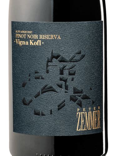 Peter Zemmer Vigna Kofl Pinot Noir Riserva Vivino 日本