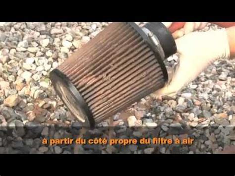 Nettoyage filtre à air K N pour 2CV YouTube