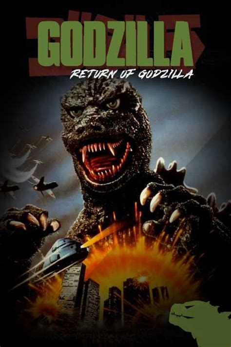 The Return Of Godzilla 1984 Blackumbrella The Poster Database Tpdb