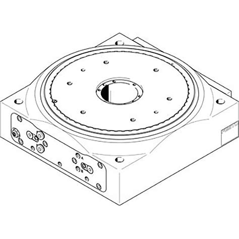 M5 Female Metric Rotary Indexing Table Mourne Hydraulics