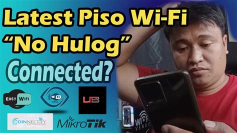 Latest Piso Wifi Vendo No Hulog Connected Pinoy Tech Tips Youtube