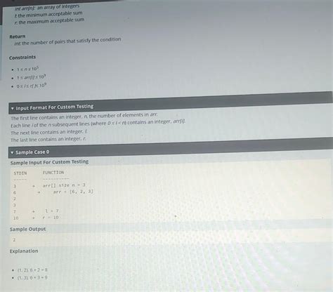 Solved Given An Array Arr Of N Integers And Two Integers Chegg