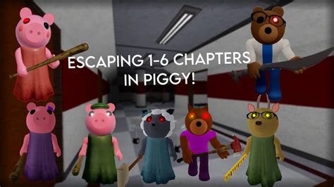 Escaping Chapters Roblox Piggy Youtube