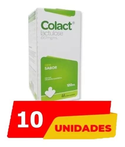 Kit C Colact Sem Sabor Lactulose Regulador Intestinal