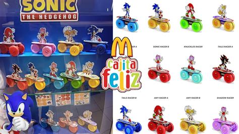 Mcdonald S Cajita Feliz Sonic The Hedgehog Superstars Colecci N