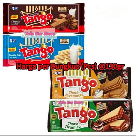 Jual Bungkus Tango Wafer Choco Series Choco Tiramisu Rasa Coklat