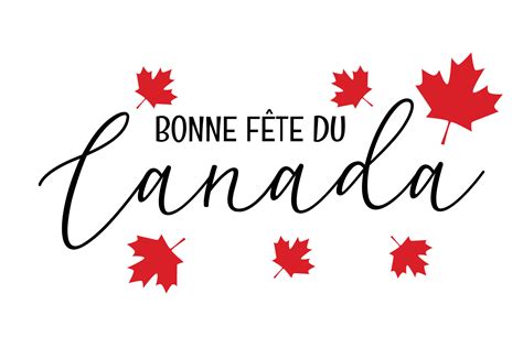 Happy Canada Day In French Bonne Fete Du Canada Greeting Card With