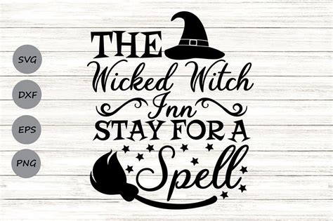 Wicked Witch Inn Svg Halloween Svg Witch Svg Halloween Sayings By