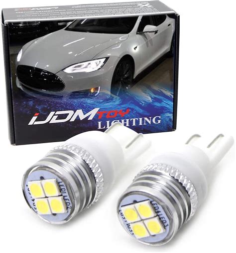 Amazon IJDMTOY Pair Super Bright Xenon White LED Side Marker Light