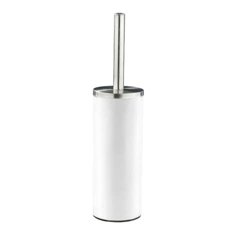 brosse toilette inox laquee