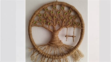 Árbol De La Vida Rústico Paso A Paso Macrame Pasoapaso Rustic