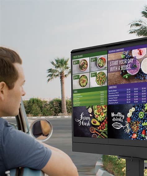 Outdoor Digital Signage Solutions | Samsung Business