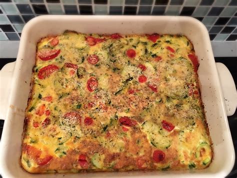 Quiche Légère Sans Pâte Aux Courgettes Et Tomates Un Zeste Destelle