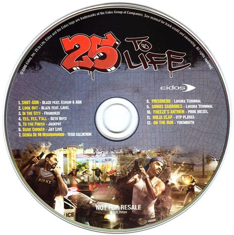 25 To Life 2006 Box Cover Art Mobygames