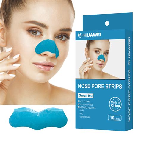 Bamboo Charcoal Nose Pore Strips Mask Blackhead Removal OEM Private