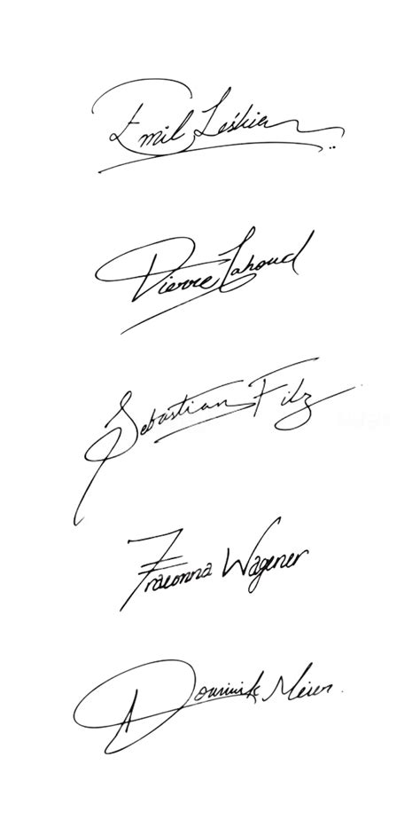 Designer Will Design 100 Unique Autograph And Artistic Signature By