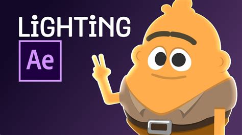 After Effects Lighting Tutorial Easily Light Your Characters