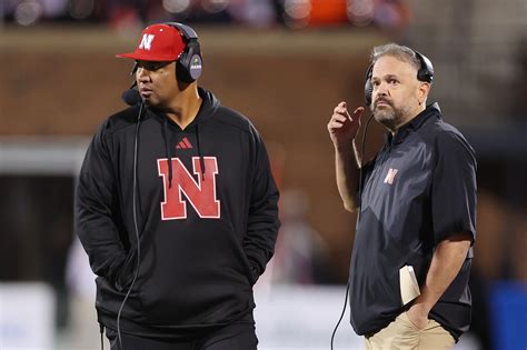 Nebraska Football Coaches Marcus Satterfield And Tony White Meet Media