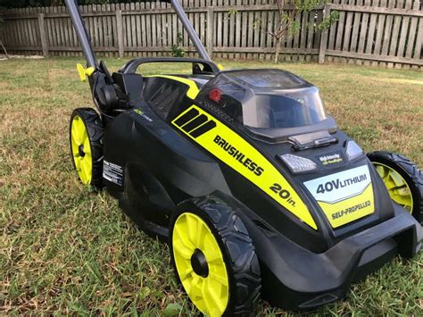 RYOBI 40v Mower Review