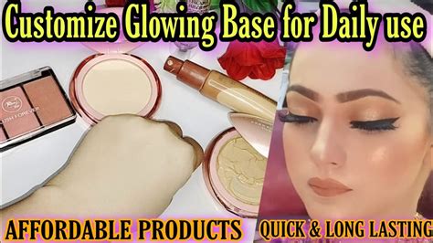 Glowing Base For Daily Use Waterproof Party Base Makeup Makeup