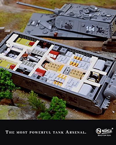 Nifeliz Ww Military Panzer Viii Maus Moc Building Blocks And