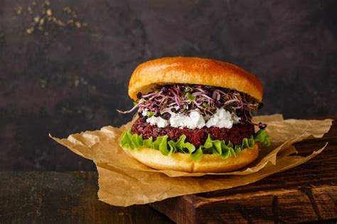 Smoked Beet Burger If You Want To Have A Veggie Burger Thats As Satisfying And Delicious As A